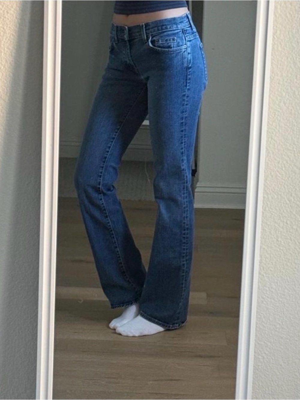 Levi's Dark Blue Bootcut Jeans